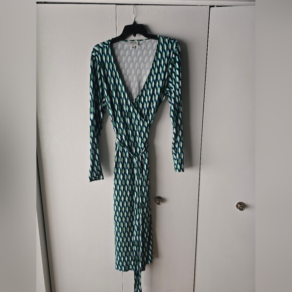 Diane Von Furstenberg X Target Printed Wrap Dress
